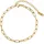 FIRETTI Fußketten Set FIRETTI "Schmuck Geschenk Körperschmuck", gold (gelbgoldfarben), Fußketten, Damen, Edelstahl
