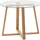 FineBuy Selle Braun Eiche 58 x 47 x 58 cm