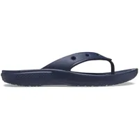 Crocs unisex-adult Classic Flip Flip-Flop, Navy, 39/40 EU - 39/40 EU