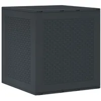 VidaXL Gartentruhe Anthrazit 55x53x57 cm PP