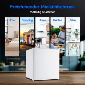 Medion MD 37724 Mini-Kühlschrank 41 l 51 cm hoch Weiß