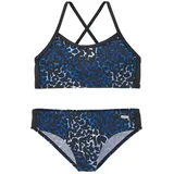 Buffalo Bustier-Bikini mit Druck und Uniparts Blau 158/164