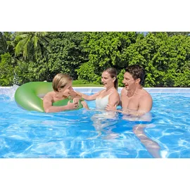 BESTWAY Power Steel Frame Pool Set 956 x 488 x 132 cm inkl. Sandfilteranlage