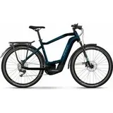 Haibike Trekking 8 gloss royal blue/metallic silver 2023 27,5"; 750 Wh Diamant - 58 cm