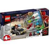 LEGO Marvel Spiderman Mysterios Drohnenattacke auf Spider-Man 76184