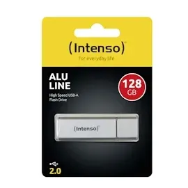 Intenso Alu Line 128 GB silber USB 2.0