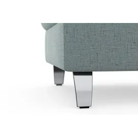 sit&more Stauraumhocker Grenoble 66 x 48 x 76 cm Blau/Türkis