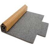 Böttcher-AG Bodenschutzmatte Bambus 90 x 120 cm Beige