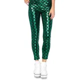 Leg Avenue Kostüm Meerjungfrau Leggings grün