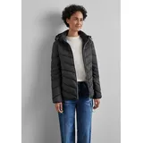 STREET ONE Steppjacke mit Kapuze schwarz 36