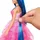Mattel Barbie Einhorn-Spielzeug, Puppe zum 65. Jubiläum mit blauen Haaren, pinkfarbenem Kleid und Haustier-Einhorn