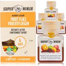 Super Ninja Fruchtfliegenfalle 4 St.