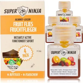 Super Ninja Fruchtfliegenfalle 4 St.