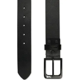 Lonsdale Herrengürtel Leder schwarz 130