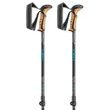 Leki Khumbu Lite AS Stöcke - Black / Petrol / Dark Anthracite - 100-135 cm
