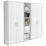 MID.YOU Office Edition Aktenschrank 10 80 x 40 x 180 weiß