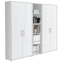 MID.YOU Office Edition Aktenschrank 10 80 x 40 x 180 weiß