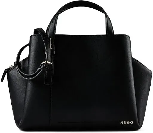 Hugo Yorih Handtasche 40 cm  schwarz