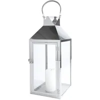 Mojawo XXL Windlicht Edelstahl 54 cm