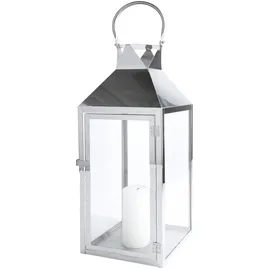 Mojawo XXL Windlicht Edelstahl 54 cm
