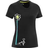 Edelrid Rope T-Shirt II Schwarz L