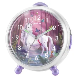Atrium Miraluna Kinderwecker lila/rosa/weiß