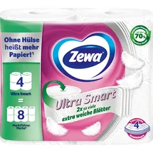 Zewa Toilettenpapier Ultra Smart 4-lagig, (4x280 Blatt)