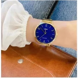 Casio Collection LTP-VT01G-2B Uhr Blau BOX - Gold/Blau