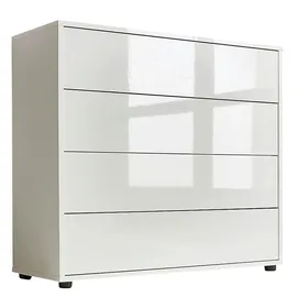 BMG Möbel Kommode Mailand Typ 3 79 x 73 x 33 cm Weiß