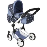 Bayer Chic 2000 CHIC2000 Kombi-Puppenwagen »Jara, Sternchen«, blau
