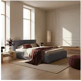 yourhouse24 Melody 160 x 200 cm Grau