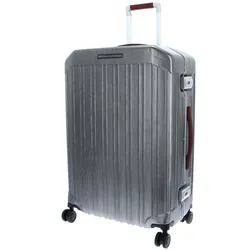 PIQUADRO PQ Light Frame Medium Size Hardside Spinner M Black / Natural Tan