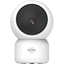 ELRO CI5000 Innen WiFi IP Überwachungskamera mit Bewegungssensor und Nachtsicht - Full HD 1080P Überwachungskamera mit Sirene