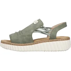 Rieker Komfort-Sandalen Damen Grün 38
