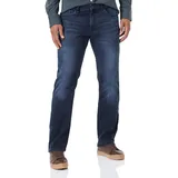 Herren flexXxactive Denim in Regular Fit 30 Dunkelblau menswear-33 30