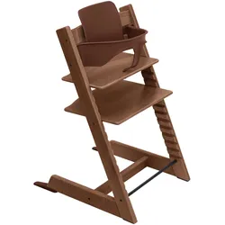 Stokke® TRIPP TRAPP® Bundle Treppenhochstuhl inkl. Babyset, braun