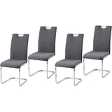 Hti-Living Schwingstuhl KellyC Polyester grau 4