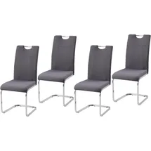 Hti-Living Schwingstuhl KellyC Polyester grau 4