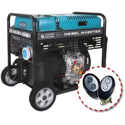 Diesel-Inverter-Generator KS 9500iDЕ ATSR Notstromaggregat Stromversorgung ATS