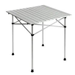 Basic Nature BasicNature Rolltisch klein (70x70x70cm) - STK - grau