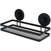Bathroom Solutions Saugnapf-Badezimmerkorb in schwarz | Gr.: onesize