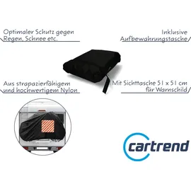 CARTREND Cartend Fahrradschutzhülle Heckmontage
