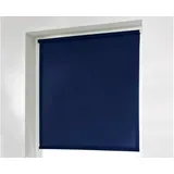 K-HOME Klemmfix-Minirollo 40 x 150 cm blau