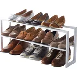 Yamazaki Line 38 x 30 x 15 cm ausziehbar / weiß