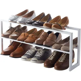 Yamazaki Line 38 x 30 x 15 cm ausziehbar / weiß