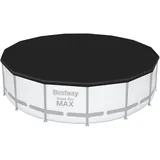 bestway inflatables & material corp. Pool-Abdeckplane schwarz Ø 470 cm
