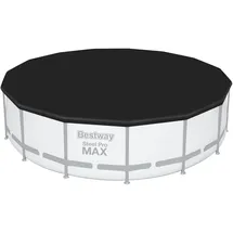bestway inflatables & material corp. Pool-Abdeckplane schwarz Ø 470 cm