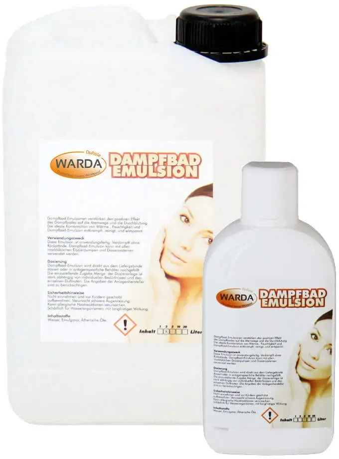 Warda Dampfbademulsion Limone