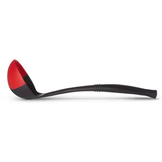 Le Creuset Schöpflöffel Premium Edge, Silikon/Nylon, Kirschrot, 93100400060008