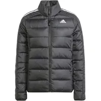 adidas Essentials 3-Streifen Light Daunenjacke Damen Jacke, schwarz - S